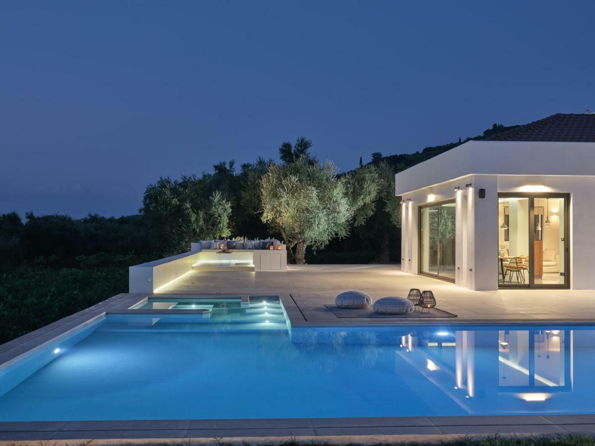 Drallos Luxury Villa اليكاناس المظهر الخارجي الصورة